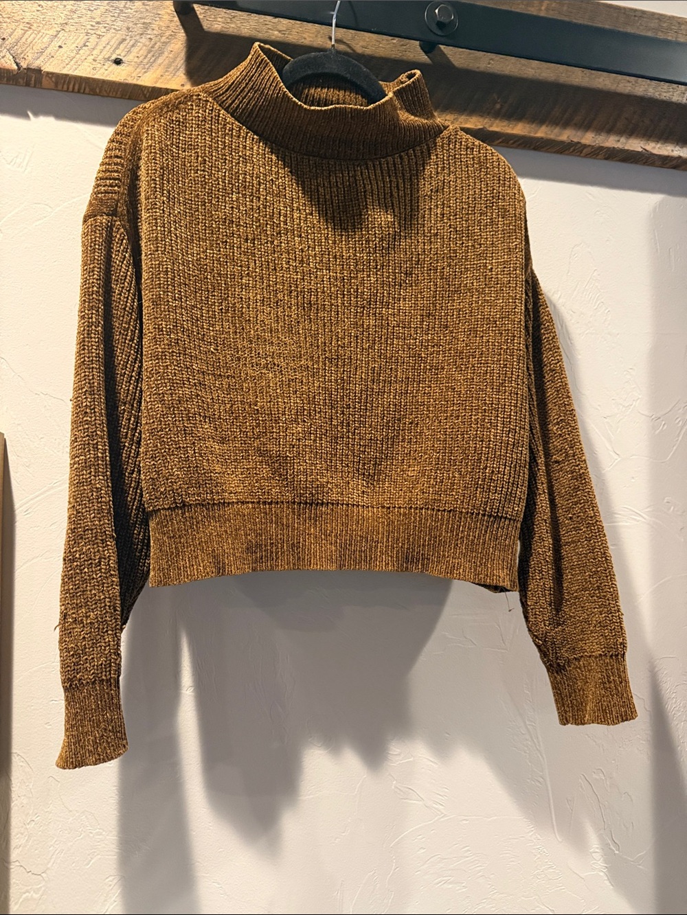 Gorgeous fall color Mock Neck Women's Sweater